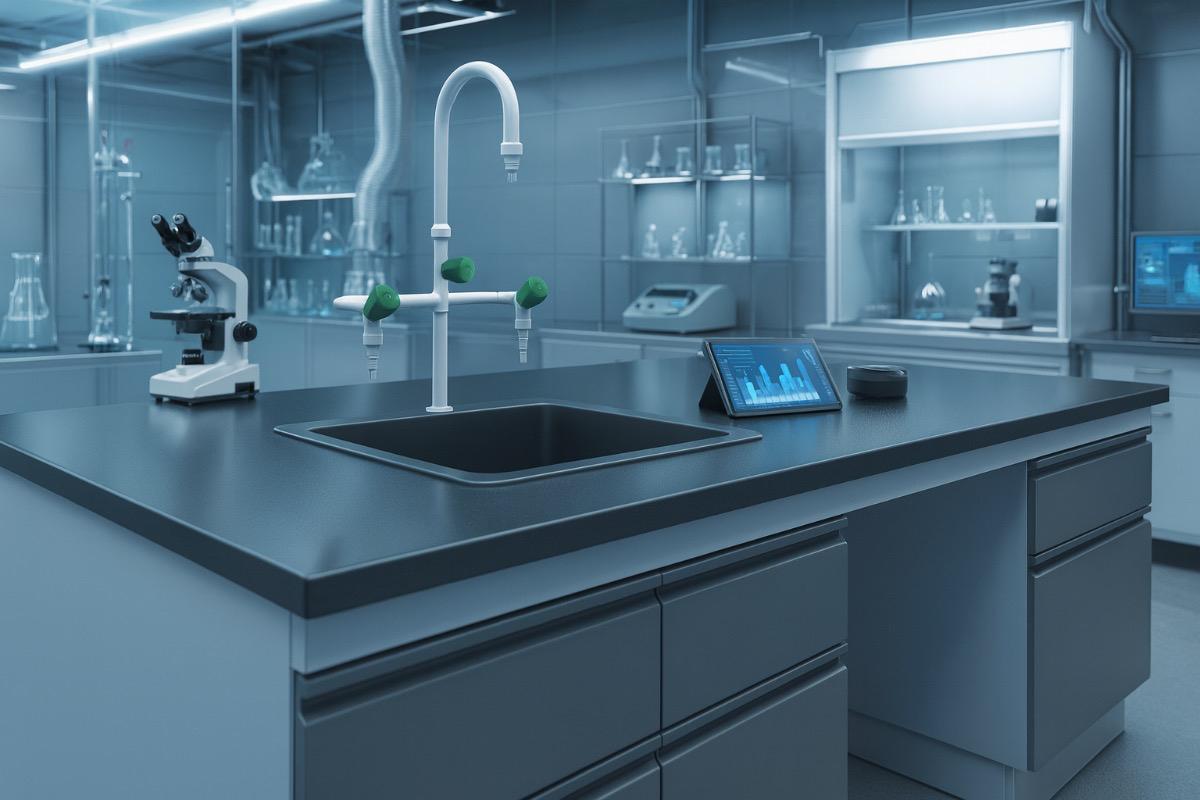 Стол лабораторный демонстрационный для школы